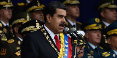 Sprengstoffanschlag mit Drohne auf Maduro