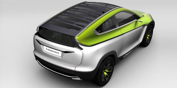 Magna MILA Coupic auf dem Genfer Autosalon