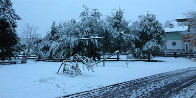 Blitz-Winter: 40 cm Schnee