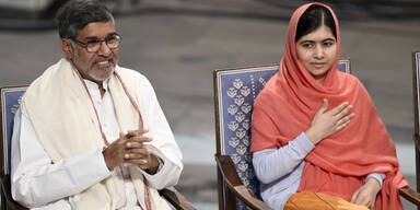 Malala Flagge Nobelpreis