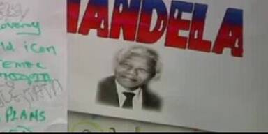 Die Menschen bangen um Nelson Mandela