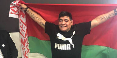 Maradona wird Boss bei Weißrussland-Klub