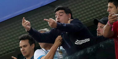 Das sagt Maradona zu seiner Skurril-Show
