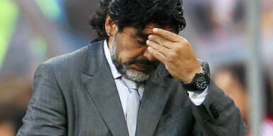 Maradona nicht mehr Argentiniens Teamchef