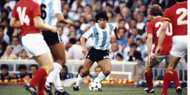 Maradonas unvergessliche Fußball-Momente