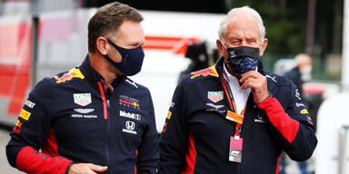 Red-Bull-Motorsportchef Marko mit Maske