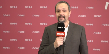 oe24.TV-Reporter Markus Binder