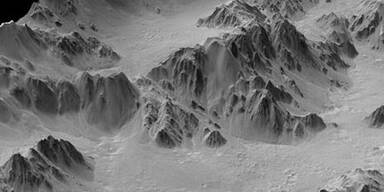 Sensations-Foto zeigt Alpen auf dem Mars