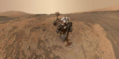 Mars-Rover schießt Panorama-Selfie