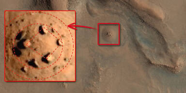 Stonehenge auf dem Mars entdeckt?