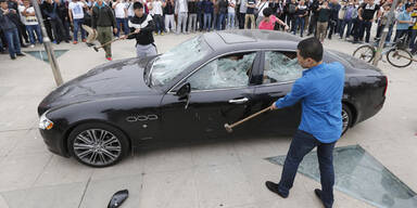 Chinese ließ Maserati zertrümmern