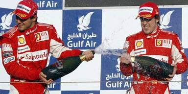 Ferrari feiert Doppelsieg - Schumi 6.