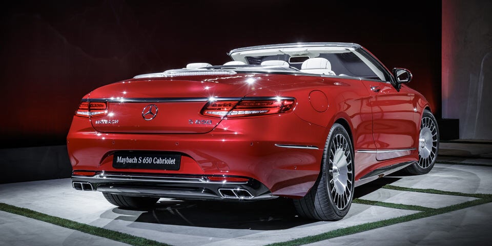 Offener Maybach kostet 300.000 Euro netto