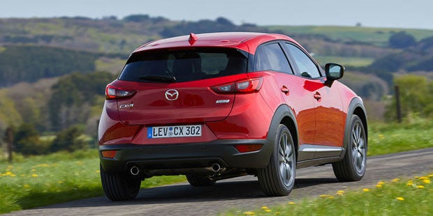 Aufgefrischter Mazda CX-3 startet
