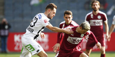 Mattersburg fügt Sturm bittere Heimpleite zu