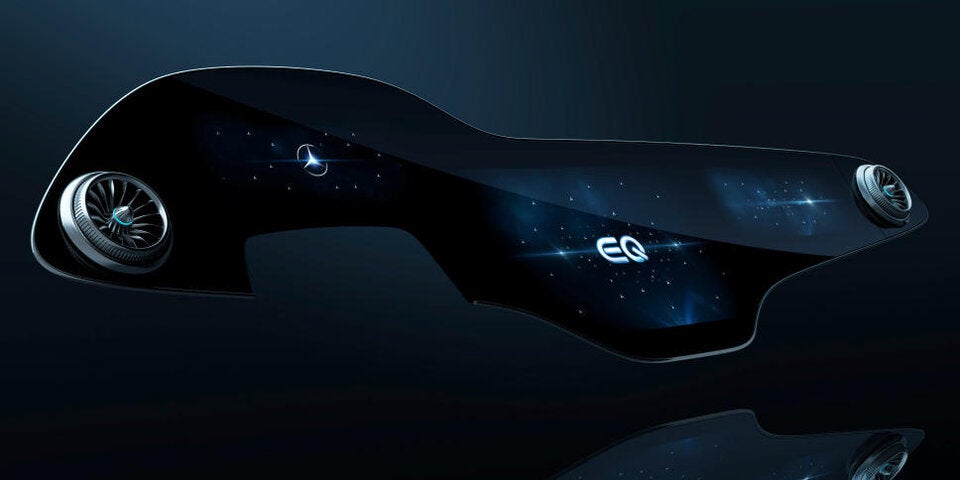 Neues Mercedes-Cockpit: Gesamtes Armaturenbrett als Display