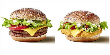 McDonald's hat zwei neue Burger am Start