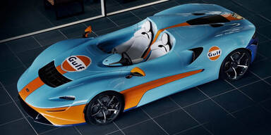 McLaren bringt den Elva im "Gulf"-Design