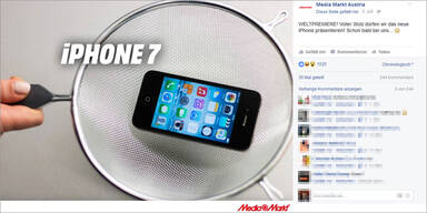 MediaMarkt begeistert mit iPhone-7-Foto