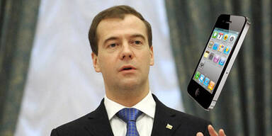 Medwedew bekam Schwarzmarkt-iPhone