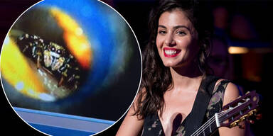 Sängerin Katie Melua: Spinne im Ohr
