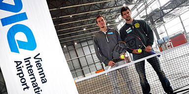 Davis Cup am Flughafen Schwechat