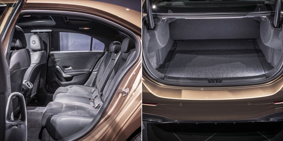 Mercedes zeigt neue A-Klasse Limousine