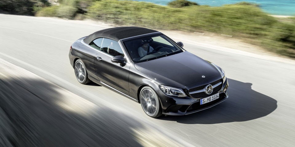 Facelift für C-Klasse Coupé und Cabrio
