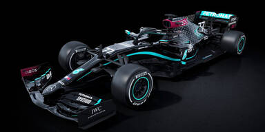 Formel 1: Mercedes-Boliden in dieser Saison in Schwarz