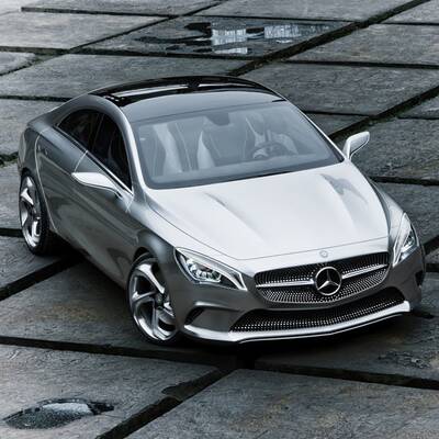 Fotos vom Mercedes Concept Style Coupé 