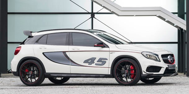 So kommt der Mercedes GLA 45 AMG
