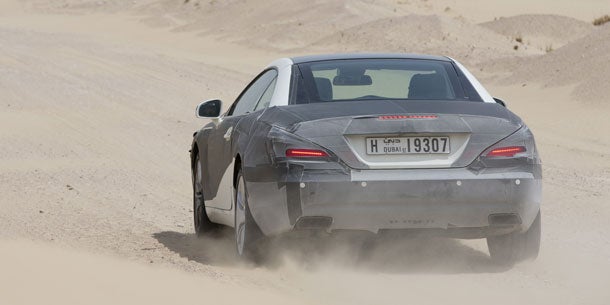 Mercedes SL (2012) Erlkönig: Erste Infos