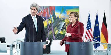Angela Merkel; John Kerry