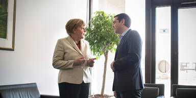 Tsipras nach Treffen mit Merkel optimistisch