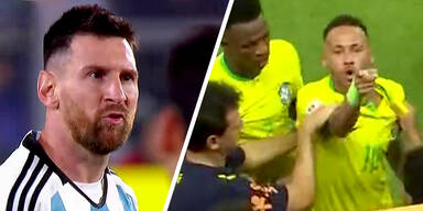 Messi angespuckt – Neymar mit Popcorn beworfen