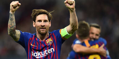 Messi-Show bei spektakulärem Barca-Sieg