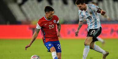 Messi gegen Chile Copa America
