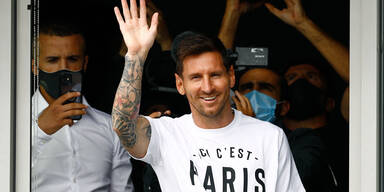 Lionel Messi in Paris