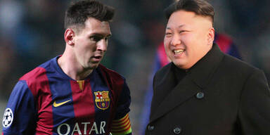 Lionel Messi Kim Jong-un