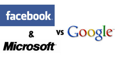 Microsoft und Facebook greifen Google an