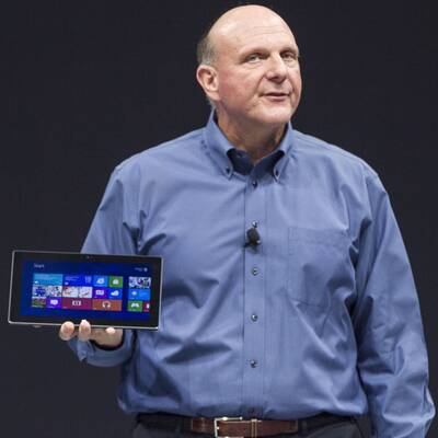 Fotos vom Microsoft-Tablet 