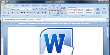 Vorsicht: Gravierende Lücke in Microsoft Word