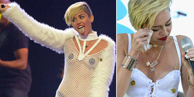 Miley Cyrus beim "iHeartRadio Festival"