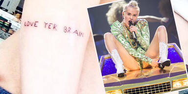 Miley Cyrus: Neues Tattoo kündigt Album