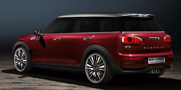 Mini zeigt den neuen Clubman