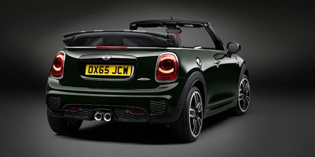Neues Mini John Cooper Works Cabrio startet