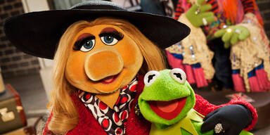 Muppets Most Wanted - Kermit und Miss Piggy