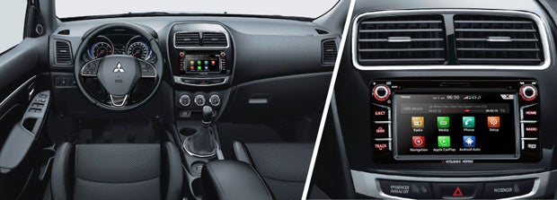 Mitsubishi ASX jetzt voll vernetzt