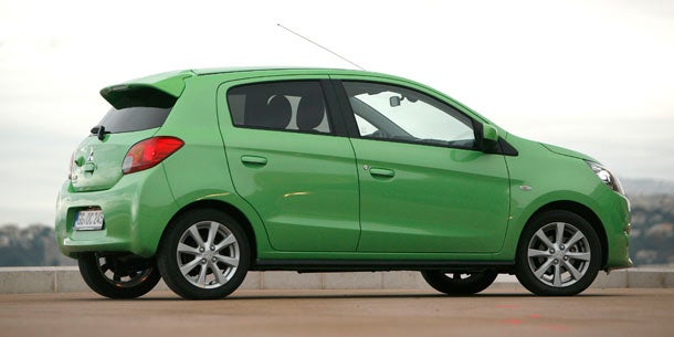 Start für den Mitsubishi Space Star