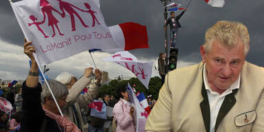 FPÖ-Politiker bei Krawall-Demo in Paris